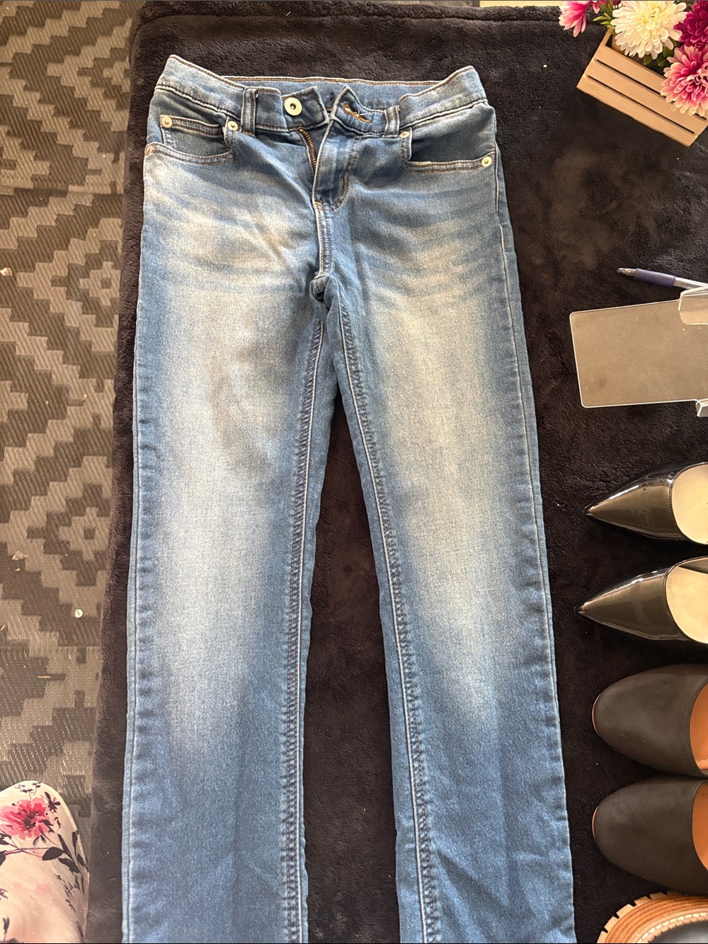 Kids Blue Denim Jeans - Classic Stretch Fit